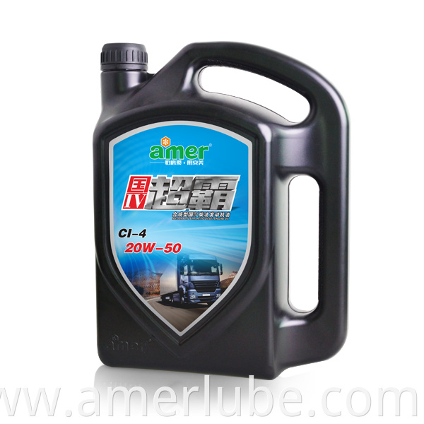 Amer synthesis heavy duty diesel engine oil CI-4 15W40 / 20w50